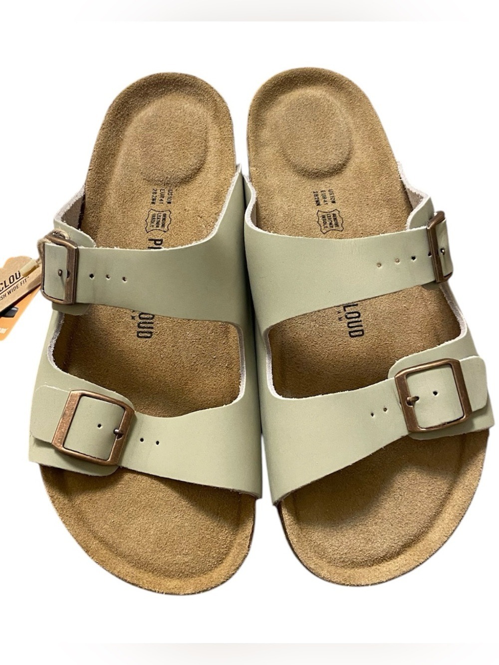 Project Cloud Slip On Sandals Summer Comfort Wide Women 10W NWT